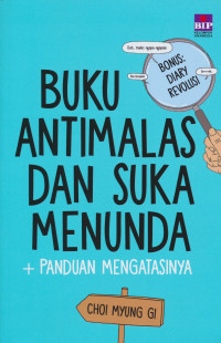 Image of Buku antimalas dan suka menunda