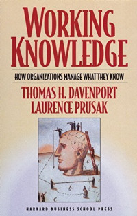 Image of Working Knowledge: How Organizations Manage What They Know