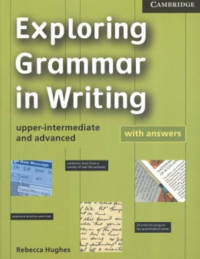 Image of Exploring grammar in writing upper-intermediate and advanced