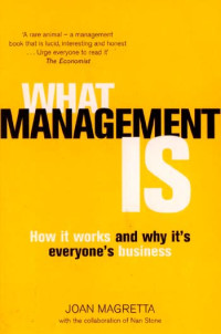 Image of WHAT MANAGEMENT IS
