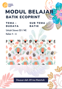 Image of Modul -  Belajar Batik Ecoprint