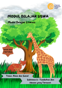 Image of Modul -  Belajar Literasi Alam 5 : Tumbuhan dan Hewat yang Terawat