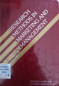 Image of Research Methods in Marketing and Management
