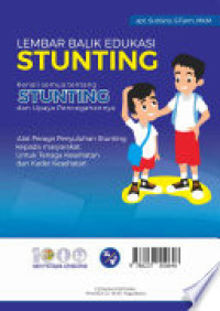 Image of Lembar Balik Edukasi Stunting: Kenali Semua Tentang Stunting dan Upaya Pencegahannya