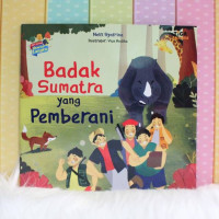 Image of Badak Sumatra yang Pemberani