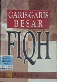 Image of Garis-garis besar fiqih