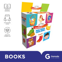 Image of My First Accordion Books Buah, Hewan, Tubuh, Benda Bilingual