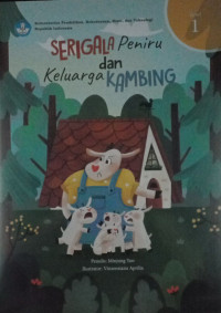 Image of Serigala peniru dan keluarga Kambing