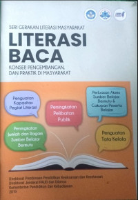 Image of Literasi Baca Konsep, Pengembangan, dan Praktik di Masyarakat