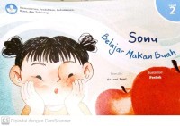 Image of Sonu belajar makan buah
