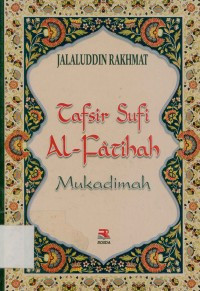 Image of Tafsir Sufi Al-Fatihah: Mukadimah