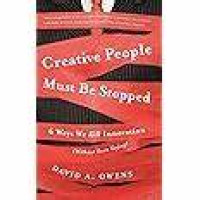 Image of Creative people must be stopped